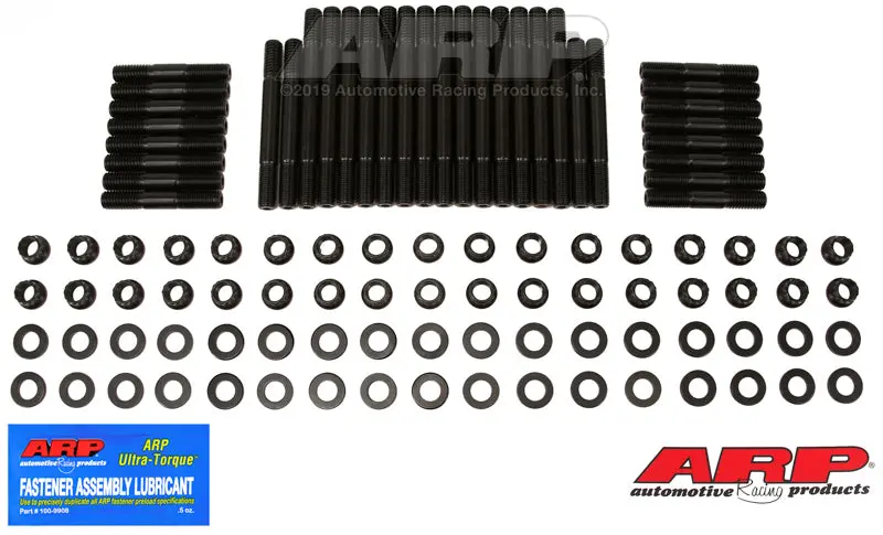 Arp Sbc Block With Brodix Dart Sportsman Heads Head Stud Kit 1