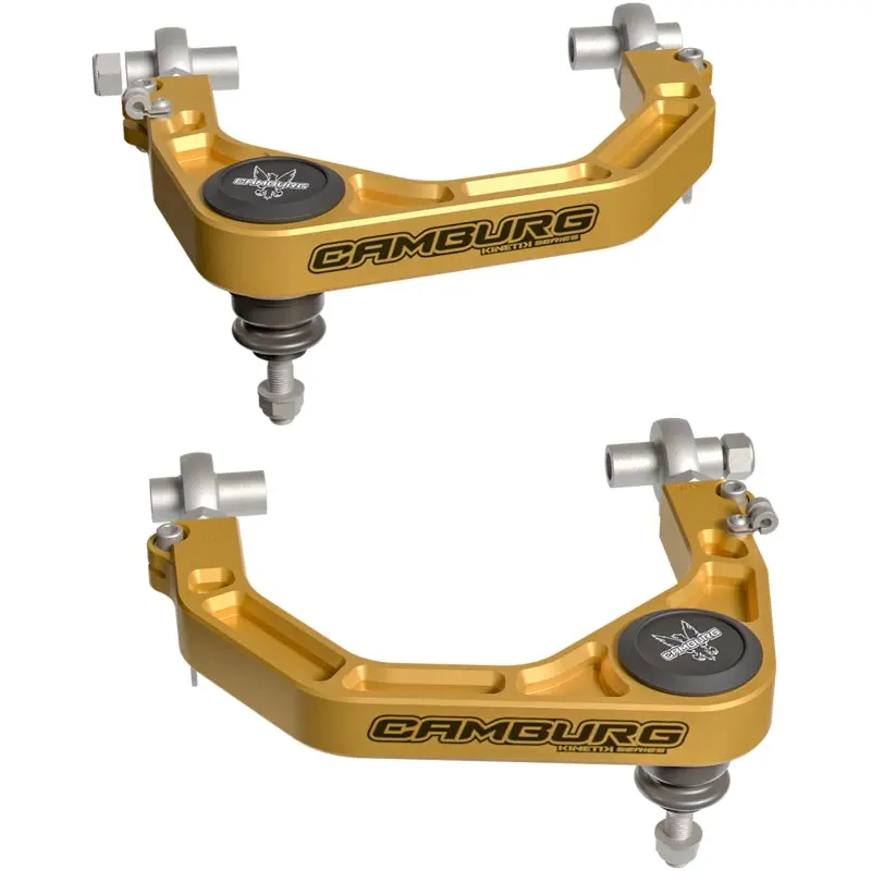 Camburg 2024 Toyota Tacoma 2Wd/4Wd Kinetik V2 Performance Billet X-Joint Xl Upper Arms (Gold) 1