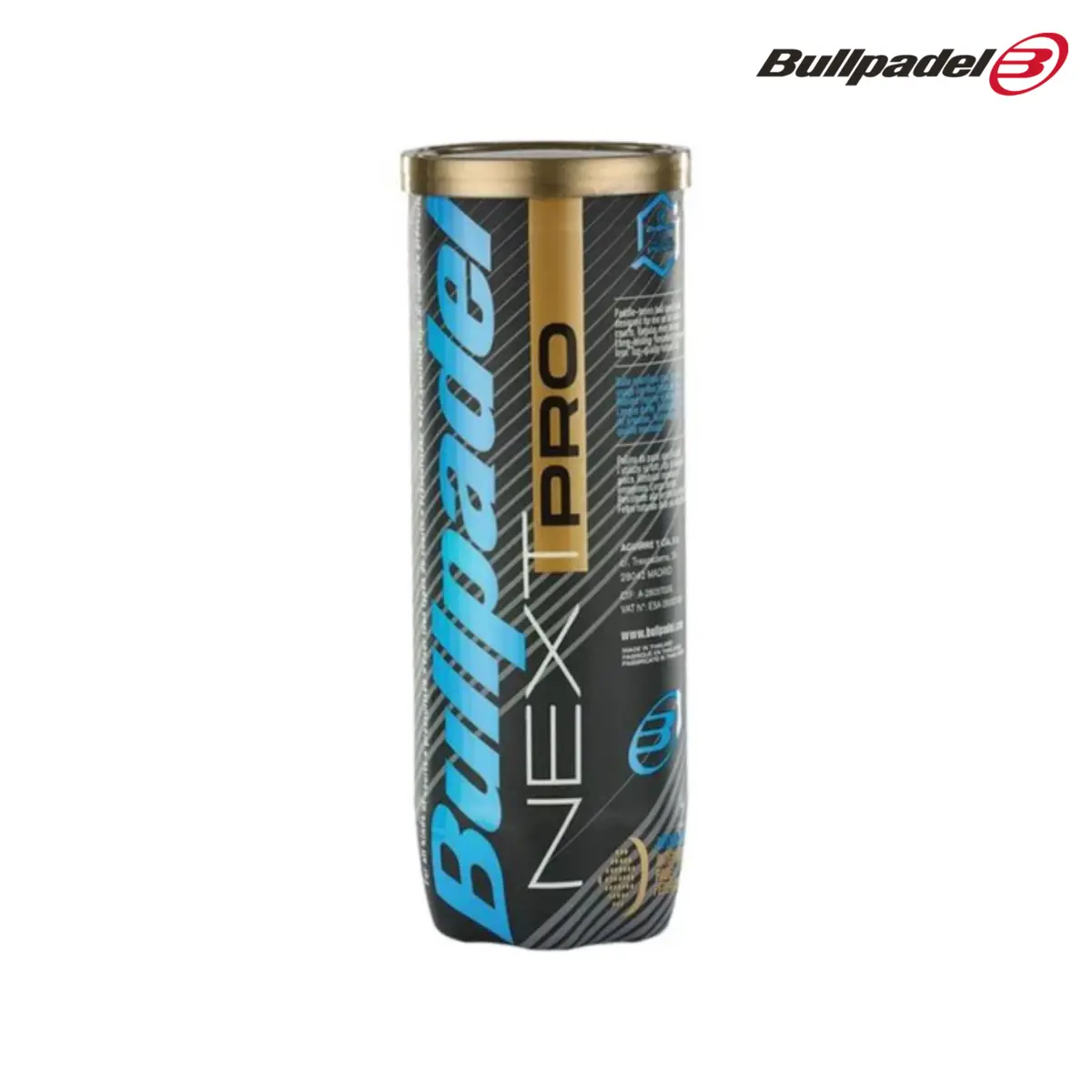 Bullpadel Next Pro Balls | Padel Balls 1