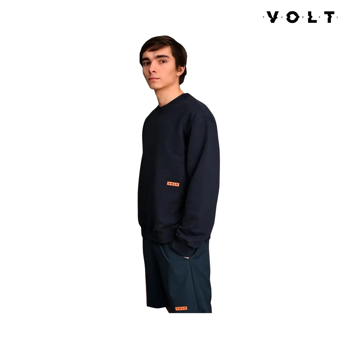 Volt Sweatshirt V6 Blue & Orange 1