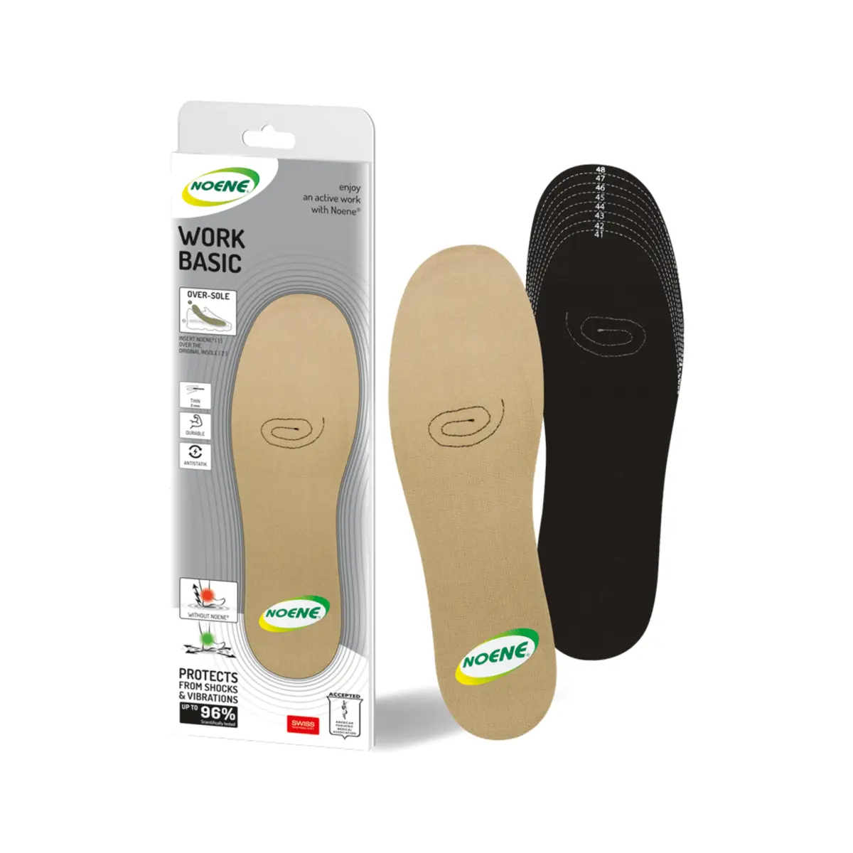 Noene Work Basic Insole 1