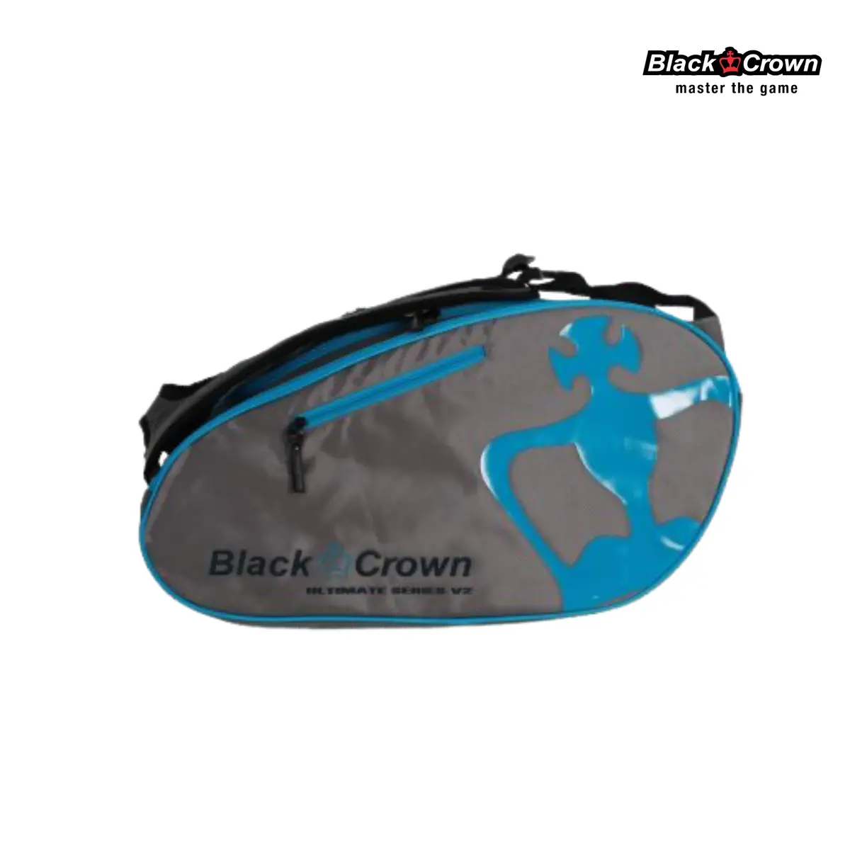 Black Crown Racketbag Blue/Grey 1