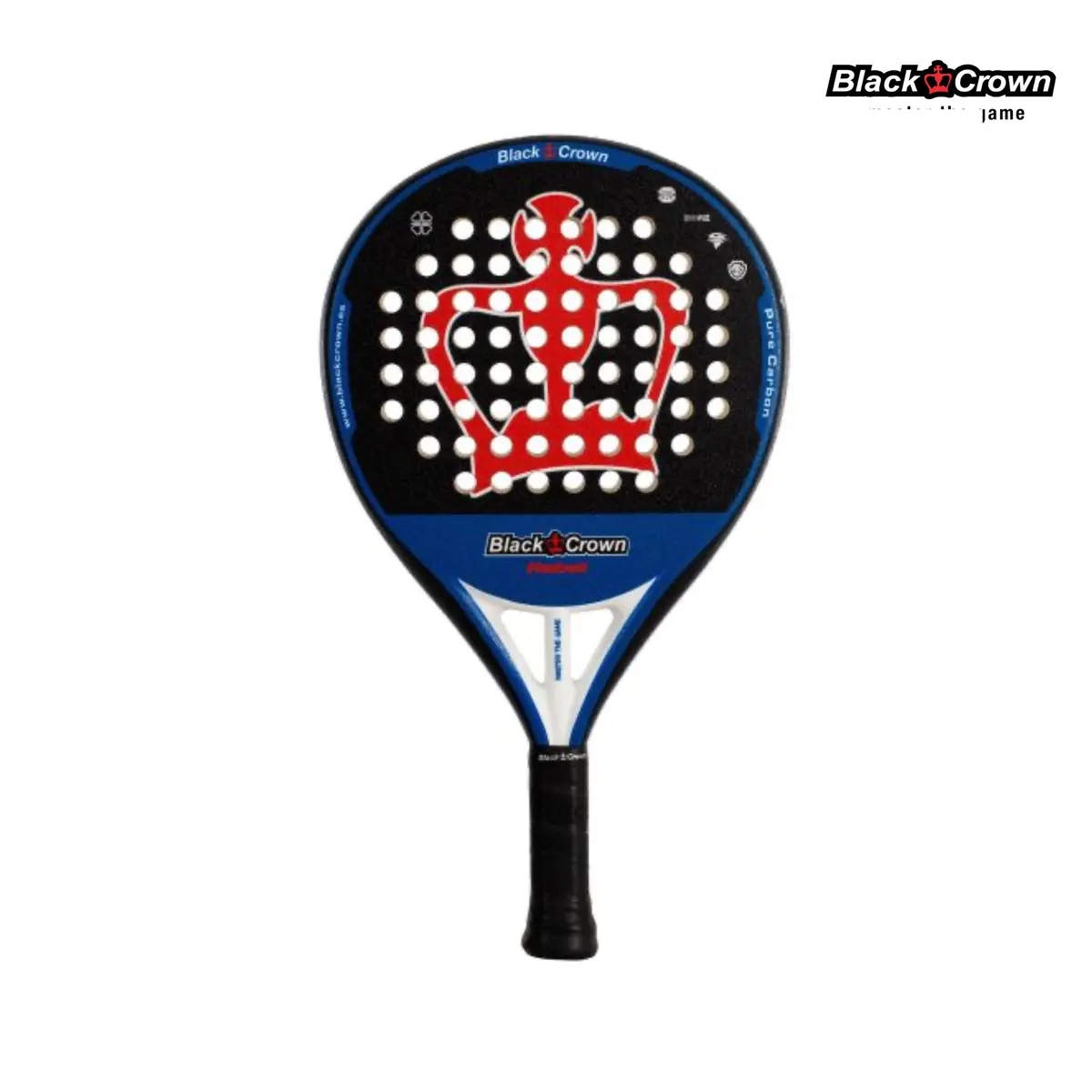 Black Crown Rebel Padel Racket Multicolor 1
