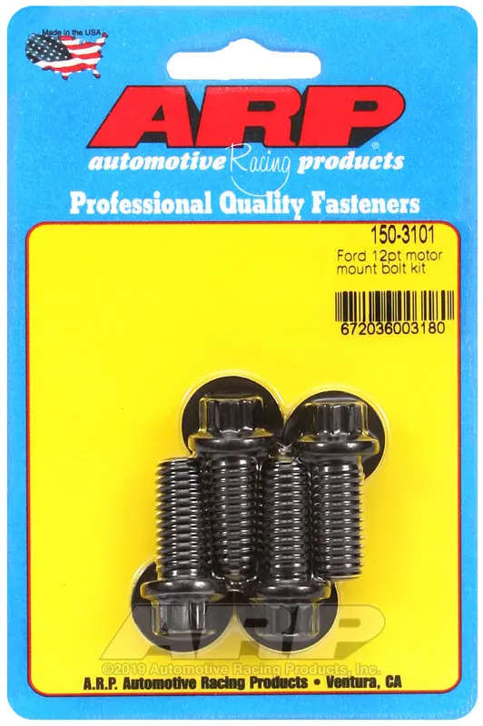 Arp Ford 12Pt Motor Mount Bolt Kit 1