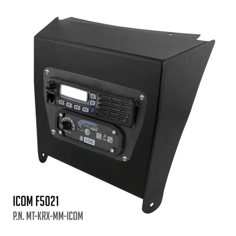 Rugged Radios Kawasaki Krx Multi-Mount Kit - Motorola Cm300d / Vertex Vx2200 1