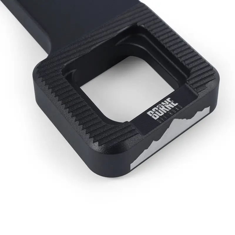 Borne Off-Road 2017+ Ford Raptor / 2009+ Ford F150 Borne Off-Road Billet Tow Hooks - Black 1