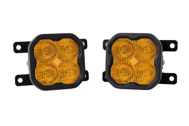Diode Dynamics Ss3 Max Type As Kit Abl - Yellow Sae Fog 1