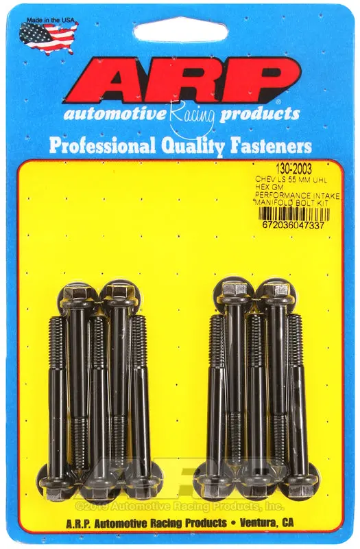 Arp Chevy Ls 55Mm Uhl Hex Gm Performance Intake Manifold Bolt Kit 1