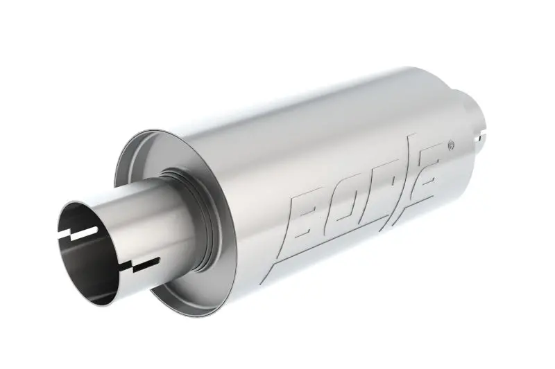 Borla S-Type Muffler 2.5In Inlet/Outlet 5In Round X 10In W/Notch 1