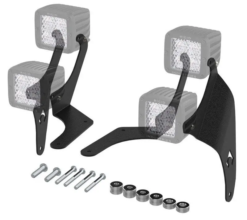 Artec Industries 18-25 Jeep Wrangler Jl Jt Jl A-Pillar Dual Led Cube Light Mount 1