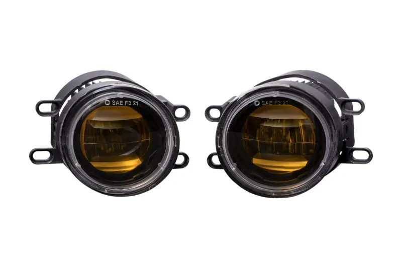 Diode Dynamics Elite Series Type B Fog Lamps - Yellow (Pair) 1