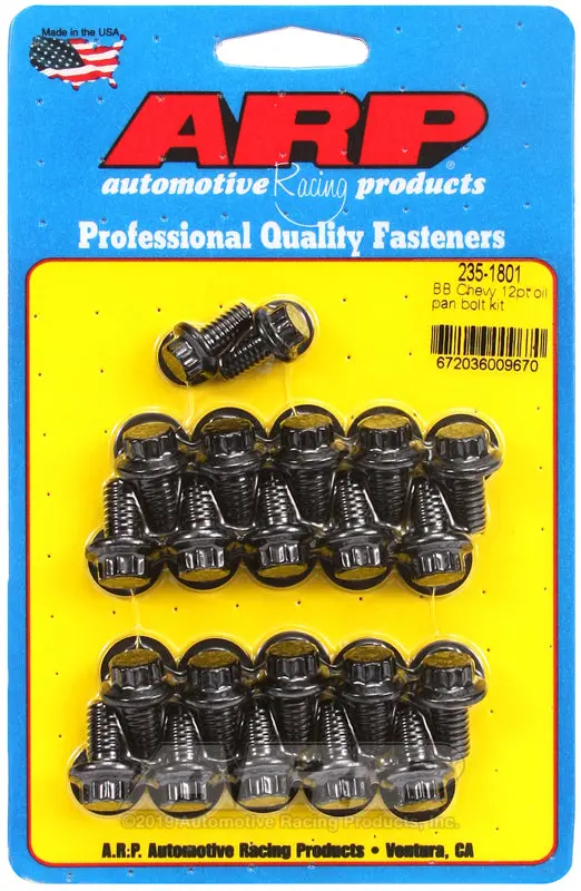 Arp Bb Chevy 12Pt Oil Pan Bolt Kit 1