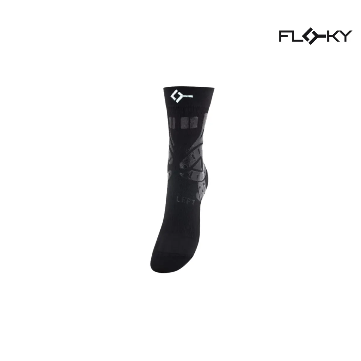 Floky Ankle Support Black ( 1 Pair) 1