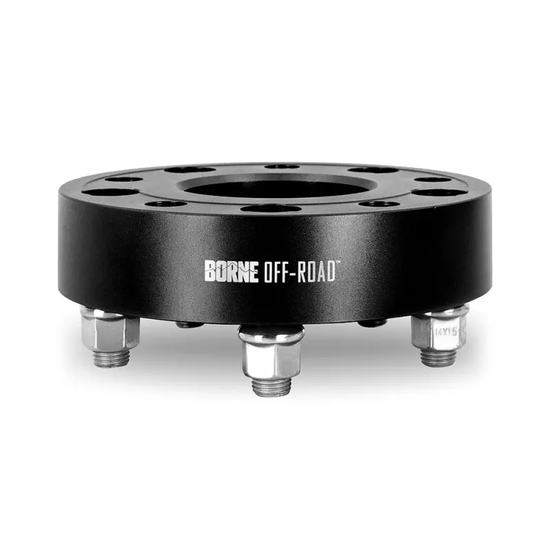 Borne Off-Road Wheel Spacers - 5X127 - 71.6 - 45Mm - M14 - Black 1