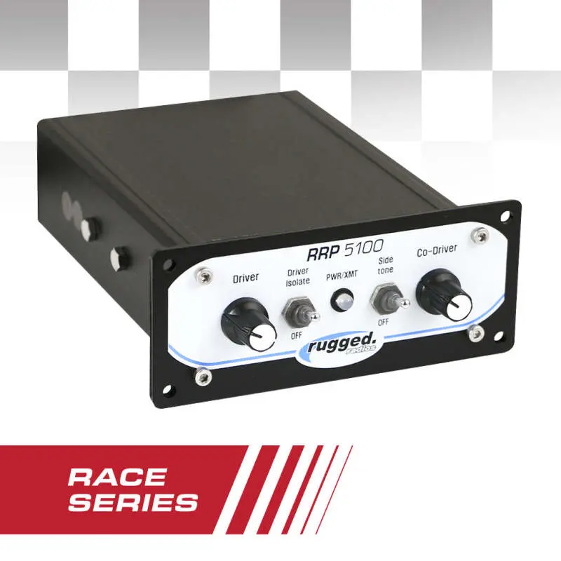 Rugged Radios Rrp5100 Pro - Race Series Panel Mount Intercom Without Dsp Chips 1