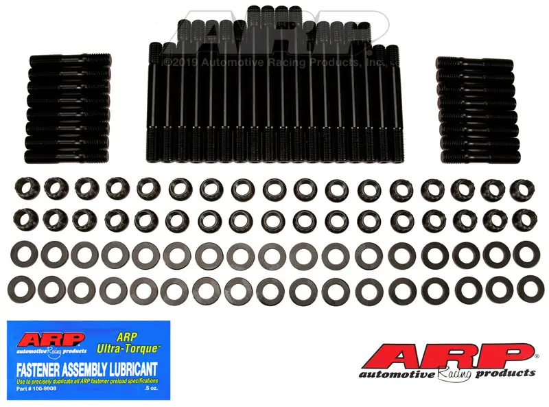 Arp Sb Chevy Pontiac-Brodix Raised Head Stud Kit 1