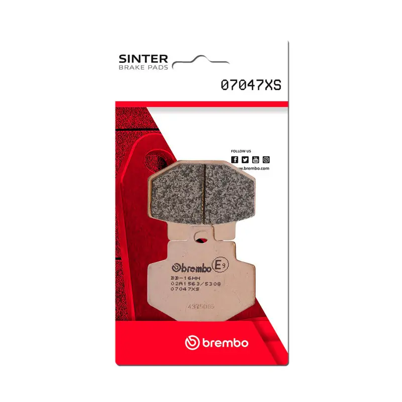 Brembo Oe 00-05 Piaggio Vespa Gt 60 250Cc Brake Pad - Rear 1