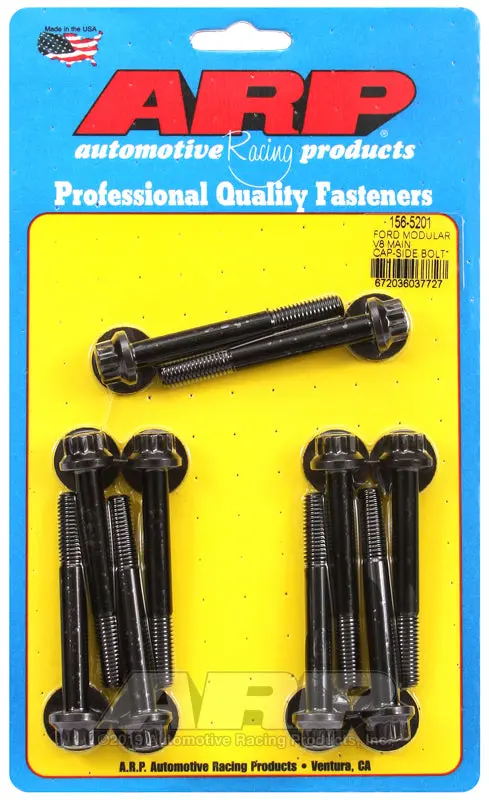 Arp Ford Modular V8 Main Cap-Side Bolt (Early Cast Iron Block) M8 Main Bolt Kit 1