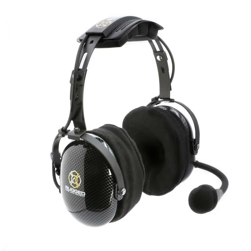 Rugged Radios Fhs Over-The-Head Fire Safety Industrial Headset No Buttons / No Cable 1