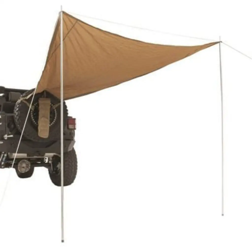 Gear Trail Shade 10 X 6 Fits Up To A 37 Inch Tire Coyote Tan Smittybilt - 5662424 1