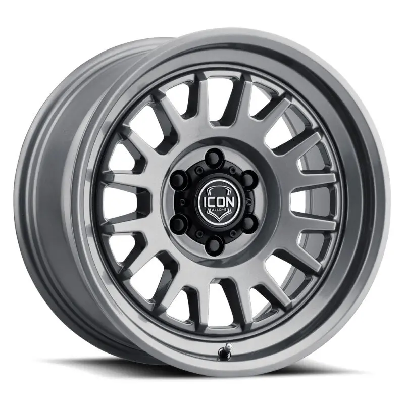 Icon Anza 17X8.5 / 6X5.5 / 25Mm Offset / 5.75In Bs - Gun Metal Wheel 1