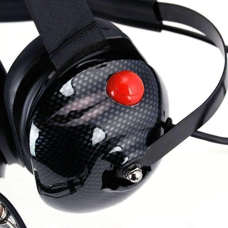 Rugged Radios H42 Behind The Head (Bth) Headset For 2-Way Radios Red 1