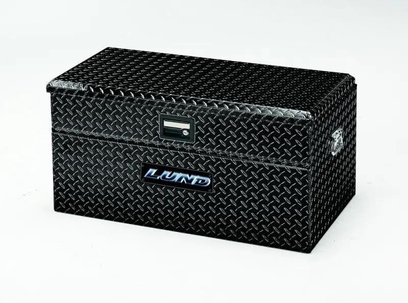 Lund Universal Aluminum Flush-Mount Storage Box – Matte Black Finish 1