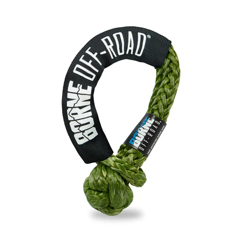 Borne Off-Road 7/16In X 20In Soft Shackle Army Green 1