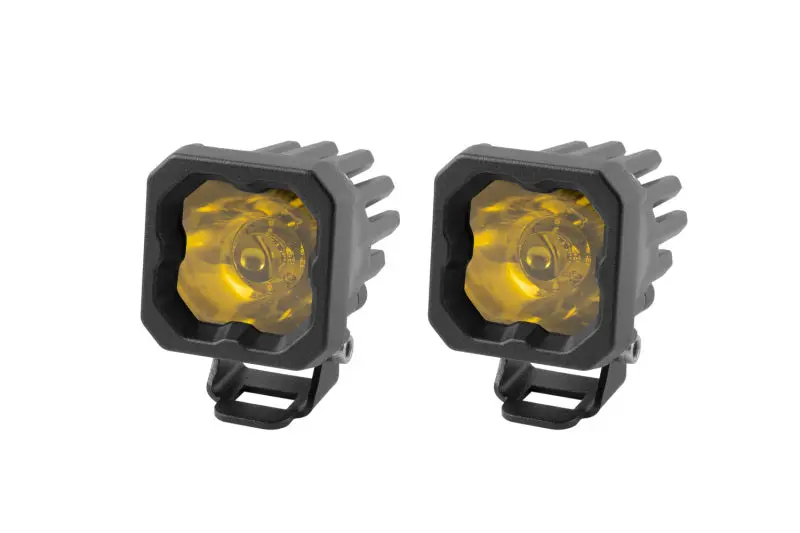 Diode Dynamics Stage Series C1 Led Pod Sport - Yellow Spot Standard Abl (Pair) 1