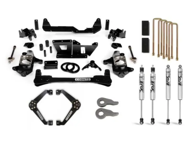Cognito 01-13 Chevy/Gmc Silverado/Sierra 2500/3500 Hd 2Wd/4Wd 6In Std Lift Kit W/ Fox Ps 2.0 Ifp 1