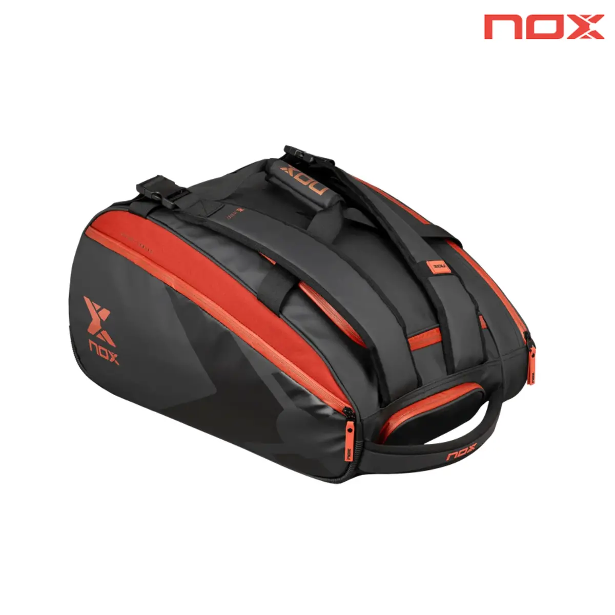 Nox Luxury Open Series Black/Red Padelbag 1