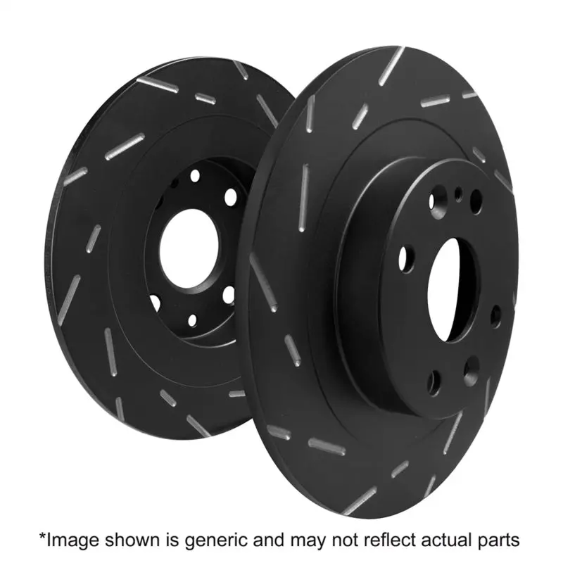 Ebc 09-13 Toyota Highlander 2.7 2Wd/4Wd Usr Slotted Rear Rotors 1