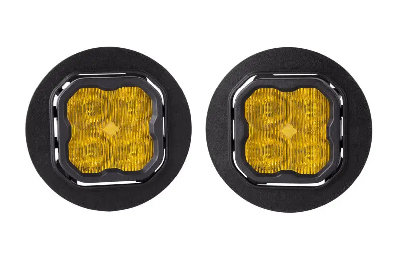 Diode Dynamics Ss3 Pro Type Ob Kit Abl - Yellow Sae Fog 1
