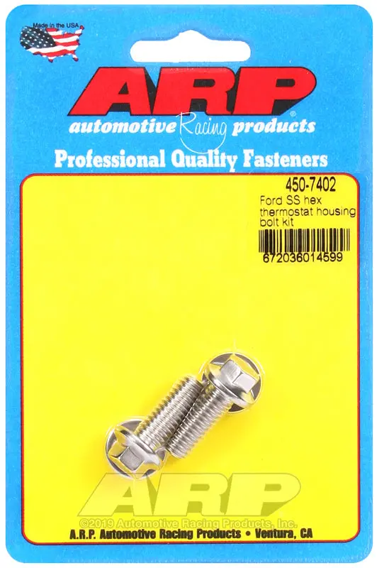 Arp Ford Ss Hex Thermostat Housing Bolt Kit 1