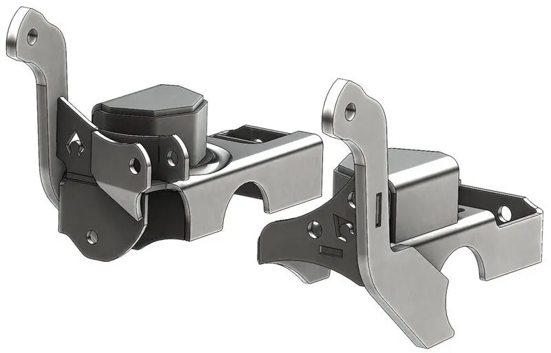 Artec Industries 93-06 Jeep Wrangler Tj Lj Coil Bracket Replacement Front Axle 1