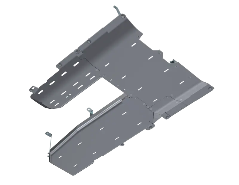 Artec Industries 20-25 Jeep Wrangler Jl Sahara T-Case/Fuel Skid/ Dpf Only -4 Door 3.0L Diesel Alum 1