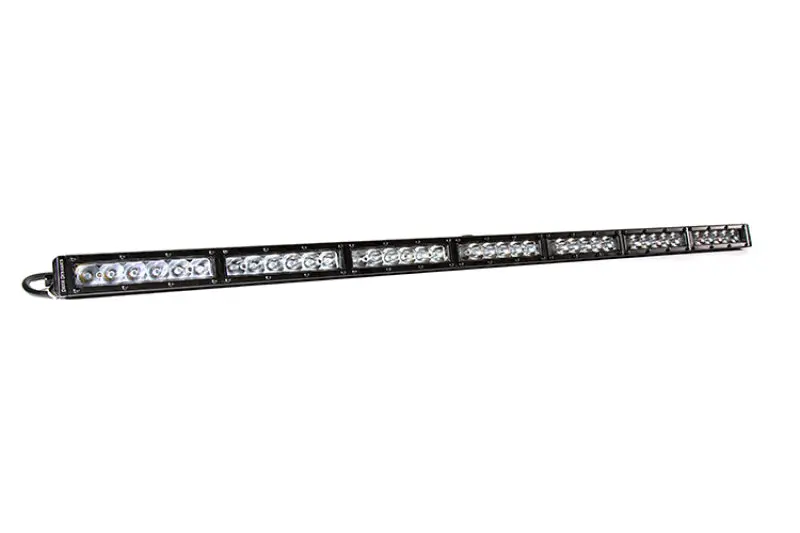Diode Dynamics 42 In Led Light Bar Single Row Straight Clear Driving Each Stage Series 1