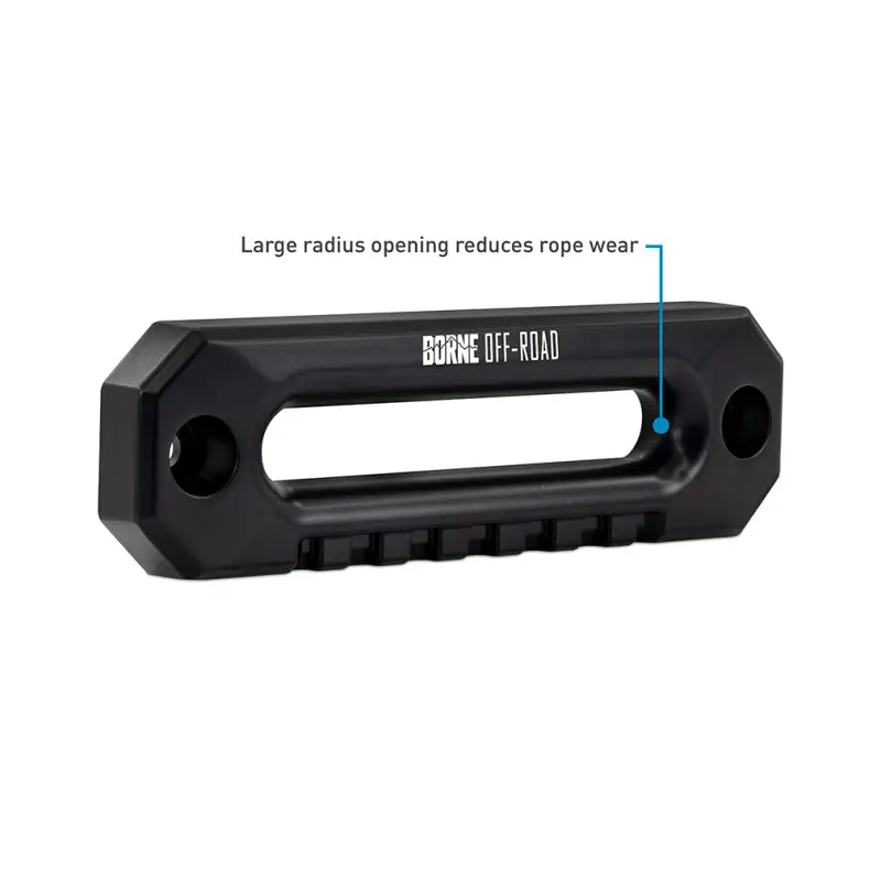 Borne Off-Road Hawse Fairlead - Black 1