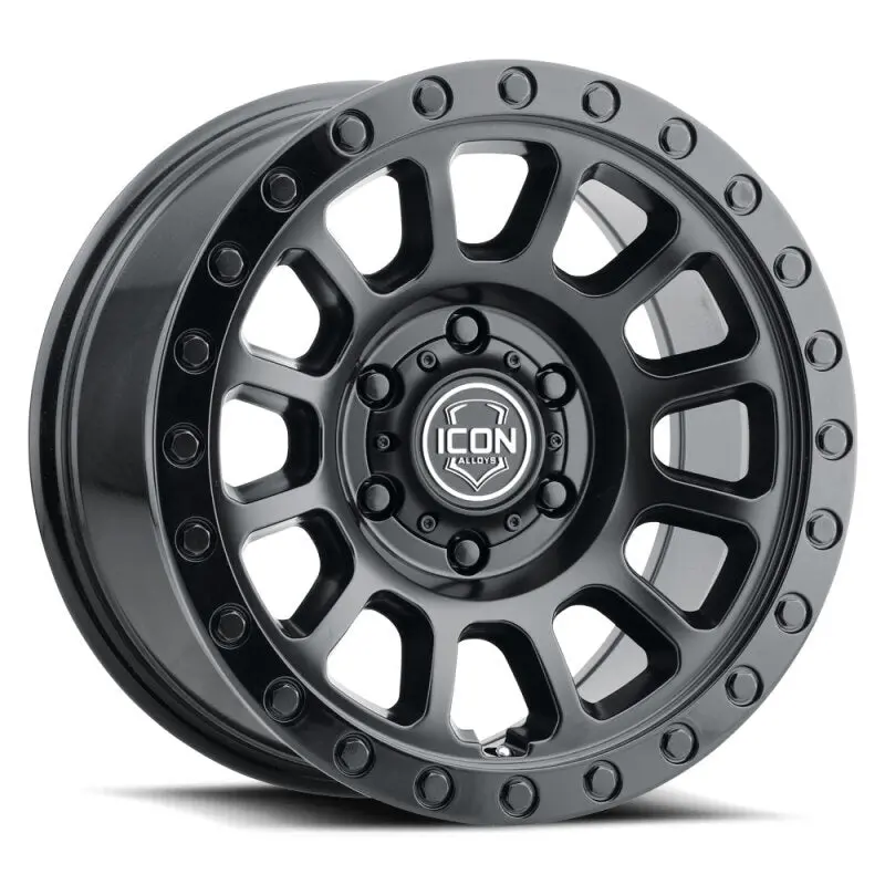 Icon Hulse 17 X 8.5 5 X 150 25Mm Offset 5.75In Bs Double Black 1