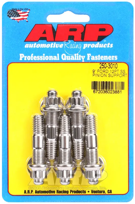 Arp Ford 9In Pinion Support Ss 12Pt Stud Kit 1