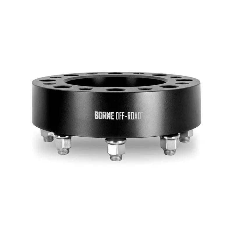 Borne Off-Road Wheel Spacers - 8X170 - 125 - 50Mm - M14 - Black 1