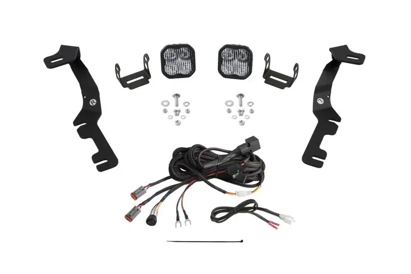 Diode Dynamics Stage Series Ditch Light Kit For 2019-Present Ram Ss3 Sport - White Combo 1