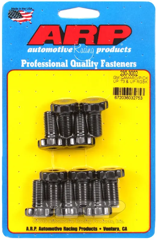 Arp Gm  73+ Camaro/Pick Up Truck Ring Gear Bolt Kit 1