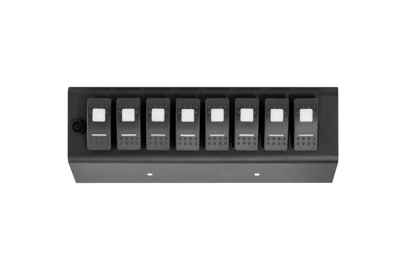 Spod 07-08 Jeep Wrangler Jk Add On Red Led 8-Switch Panel (For Sourcese) 1