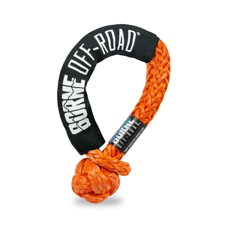 Borne Off-Road 7/16In X 20In Soft Shackle Dark Orange 1