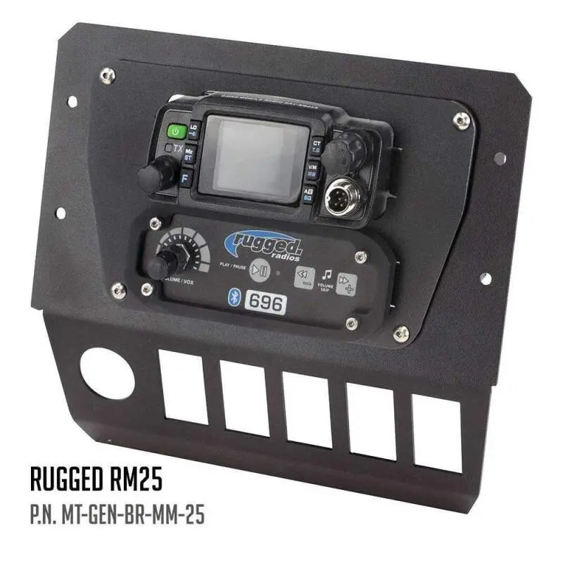 Rugged Radios Polaris General Multi Mount Kit For Radio And Intercom Icom F5021 1