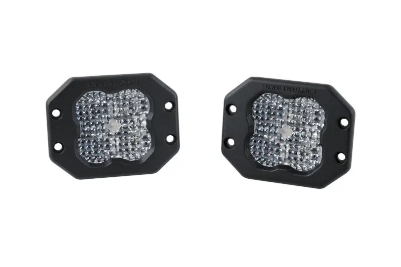 Diode Dynamics Ss3 Pro Rbl - White Flood Flush (Pair) 1