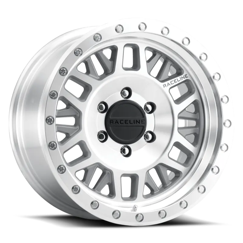 Raceline 951M Ryno 17X9 / 5X150 / -38Mm Offset / 110.5Mm Bore - Machined W/ Machined Beadlock Ring 1