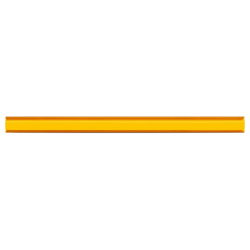 Borne Off-Road Light Bar Cover Single Row 40In Amber 1