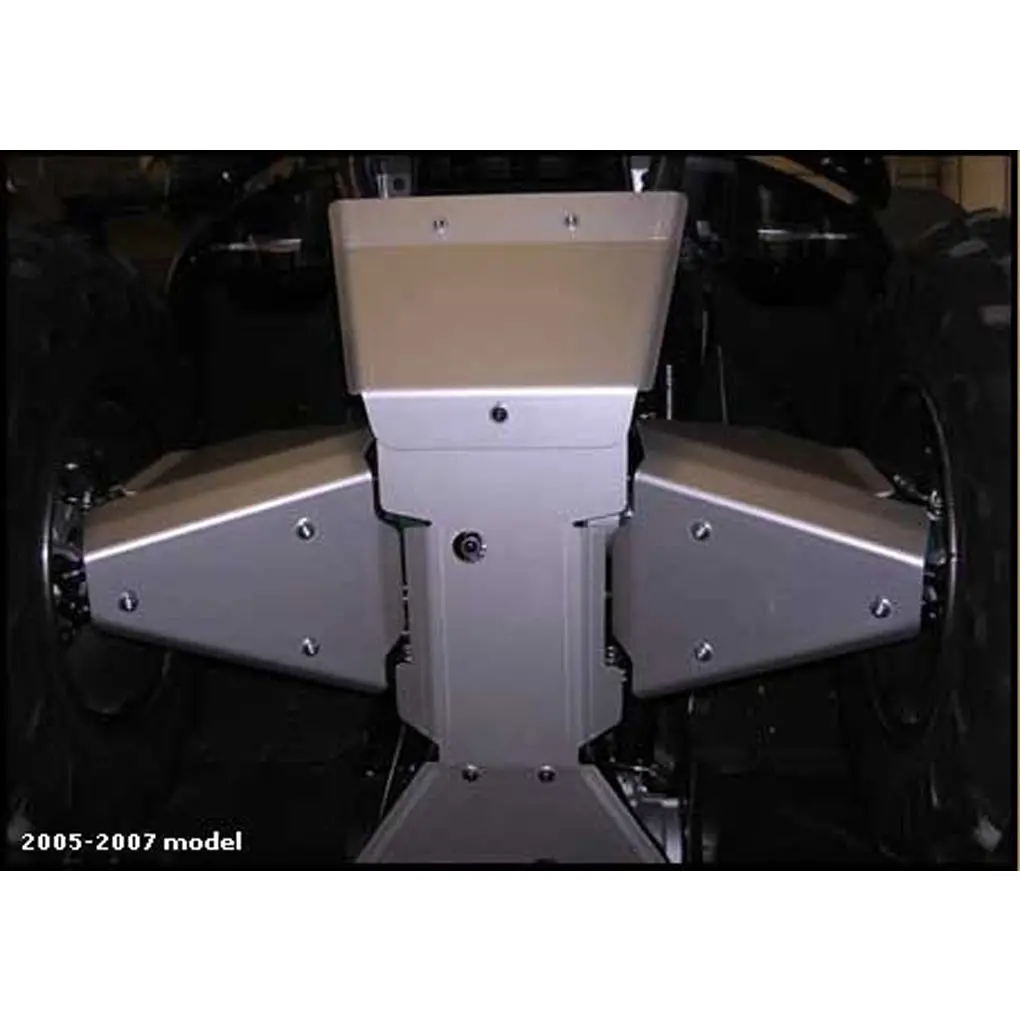 Full Frame Skid Plate Set | Kawasaki Brute Force 650 (I.R.S) 3